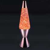 Rose Gold Glitter Lamp